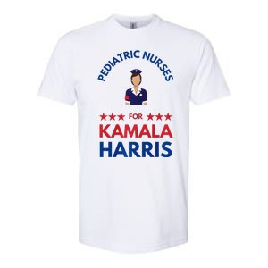 Pediatric Nurses For Kamala Harris Walz 2024 IM With Her Premium Softstyle CVC T-Shirt