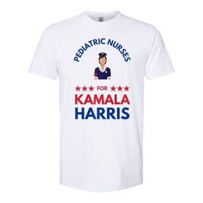 Pediatric Nurses For Kamala Harris Walz 2024 IM With Her Premium Softstyle CVC T-Shirt