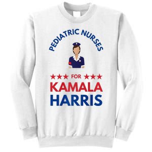 Pediatric Nurses For Kamala Harris Walz 2024 IM With Her Premium Sweatshirt