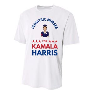 Pediatric Nurses For Kamala Harris Walz 2024 IM With Her Premium Performance Sprint T-Shirt