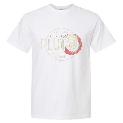 Pluto Never Forget Funny Pluto Pluto Lover Pluto Garment-Dyed Heavyweight T-Shirt