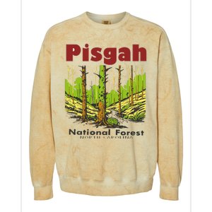 Pisgah National Forest Colorblast Crewneck Sweatshirt