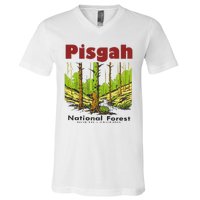 Pisgah National Forest V-Neck T-Shirt