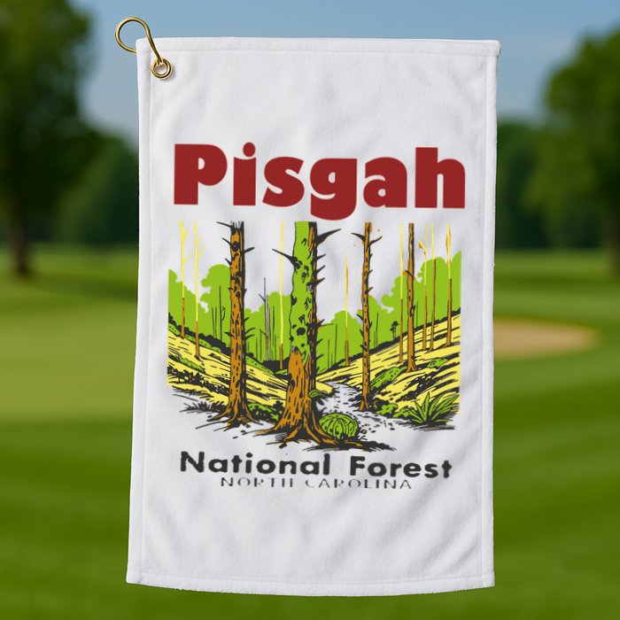 Pisgah National Forest Golf Towel
