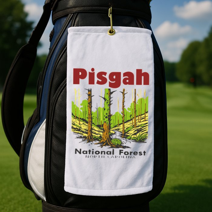 Pisgah National Forest Golf Towel
