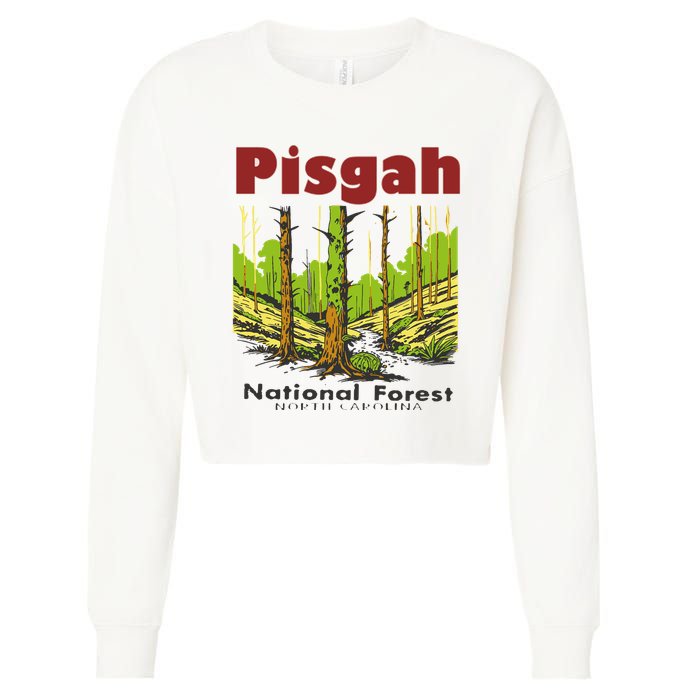 Pisgah National Forest Cropped Pullover Crew
