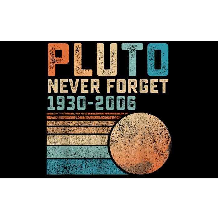 Pluto Never Forget Bumper Sticker