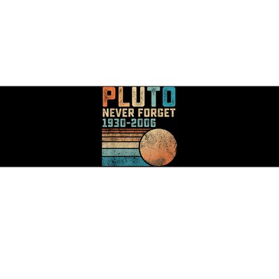 Pluto Never Forget Bumper Sticker