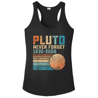 Pluto Never Forget Ladies PosiCharge Competitor Racerback Tank