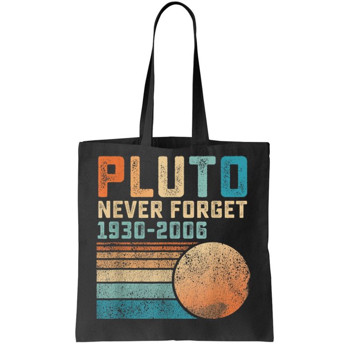 Pluto Never Forget Tote Bag