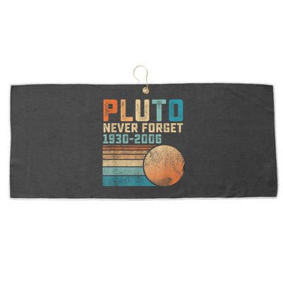 Pluto Never Forget Large Microfiber Waffle Golf Towel