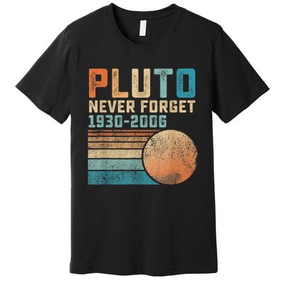 Pluto Never Forget Premium T-Shirt