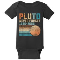 Pluto Never Forget Baby Bodysuit