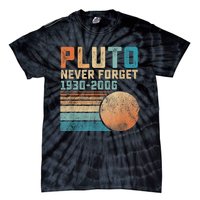 Pluto Never Forget Tie-Dye T-Shirt