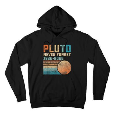 Pluto Never Forget Tall Hoodie