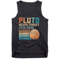 Pluto Never Forget Tank Top