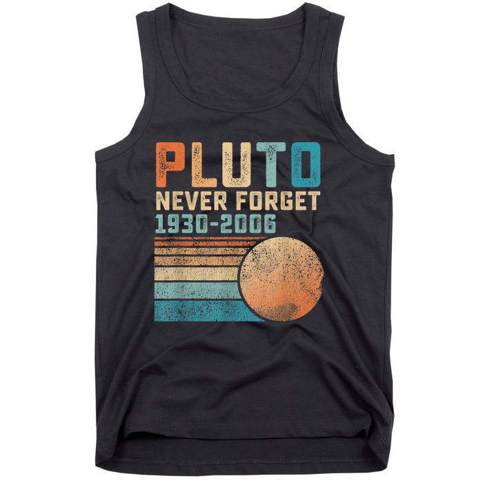 Pluto Never Forget Tank Top