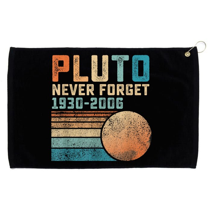 Pluto Never Forget Grommeted Golf Towel