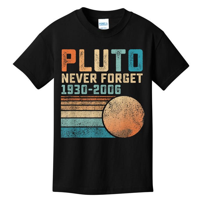 Pluto Never Forget Kids T-Shirt