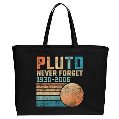 Pluto Never Forget Cotton Canvas Jumbo Tote