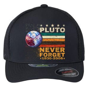 PLUTO NEVER FORGET Flexfit Unipanel Trucker Cap