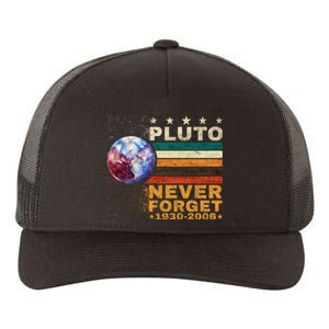 PLUTO NEVER FORGET Yupoong Adult 5-Panel Trucker Hat