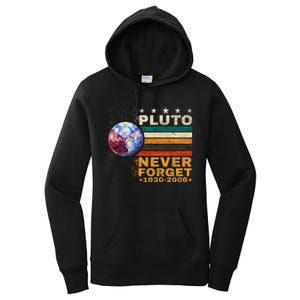 PLUTO NEVER FORGET Women's Pullover Hoodie