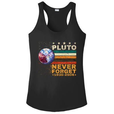 PLUTO NEVER FORGET Ladies PosiCharge Competitor Racerback Tank