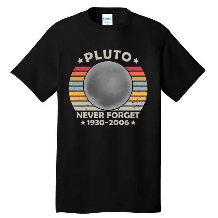 Pluto Never Forget 1930 2006 T Tall T-Shirt