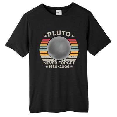 Pluto Never Forget 1930 2006 T Tall Fusion ChromaSoft Performance T-Shirt