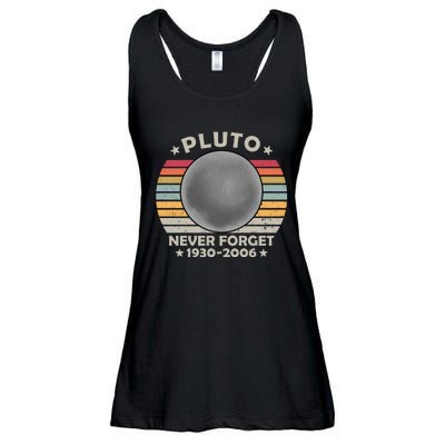 Pluto Never Forget 1930 2006 T Ladies Essential Flowy Tank