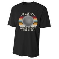 Pluto Never Forget 1930 2006 T Performance Sprint T-Shirt