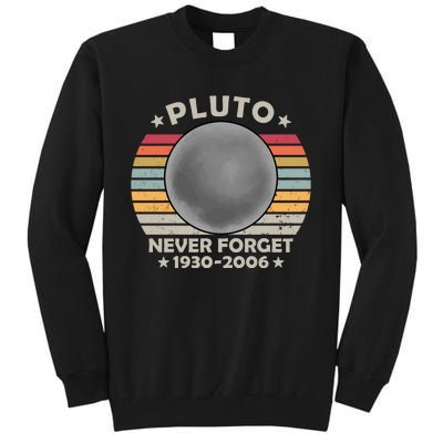 Pluto Never Forget 1930 2006 T Tall Sweatshirt