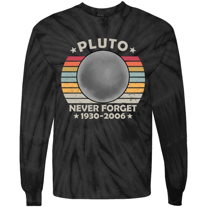 Pluto Never Forget 1930 2006 T Tie-Dye Long Sleeve Shirt