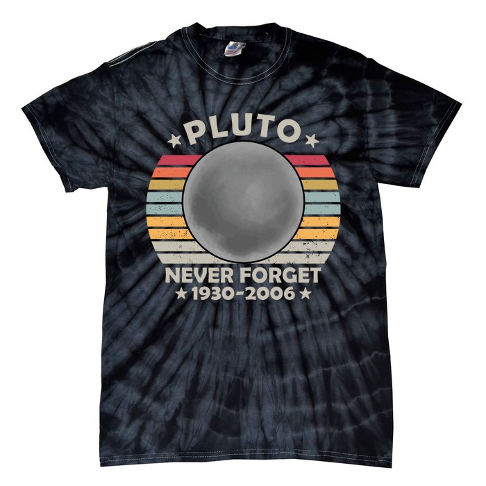 Pluto Never Forget 1930 2006 T Tie-Dye T-Shirt