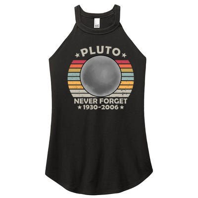 Pluto Never Forget 1930 2006 T Women's Perfect Tri Rocker Tank