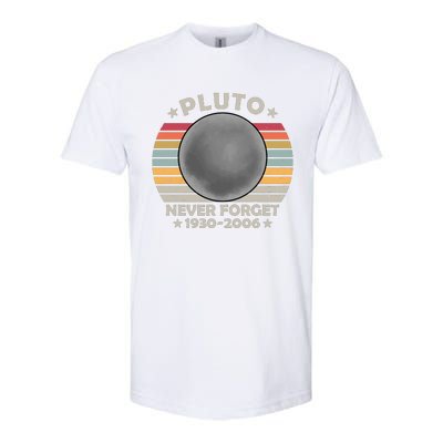 Pluto Never Forget 1930 2006 T Softstyle CVC T-Shirt