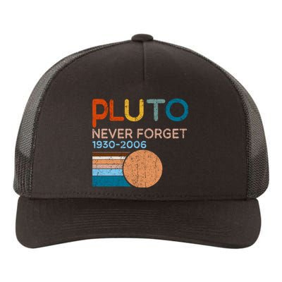 Pluto Never Forget 1930 2006 Yupoong Adult 5-Panel Trucker Hat