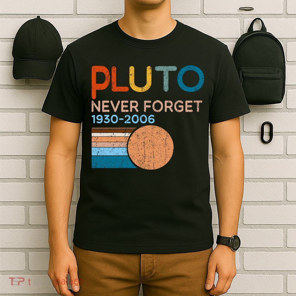 Pluto Never Forget 1930 2006 T-Shirt