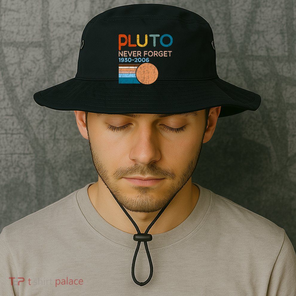 Pluto Never Forget 1930 2006 Bucket Hat