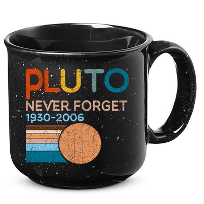 Pluto Never Forget 1930 2006 15oz Campfire Ceramic Mug