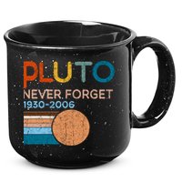 Pluto Never Forget 1930 2006 15oz Campfire Ceramic Mug