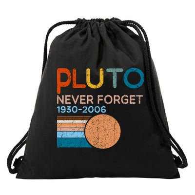 Pluto Never Forget 1930 2006 Drawstring Bag