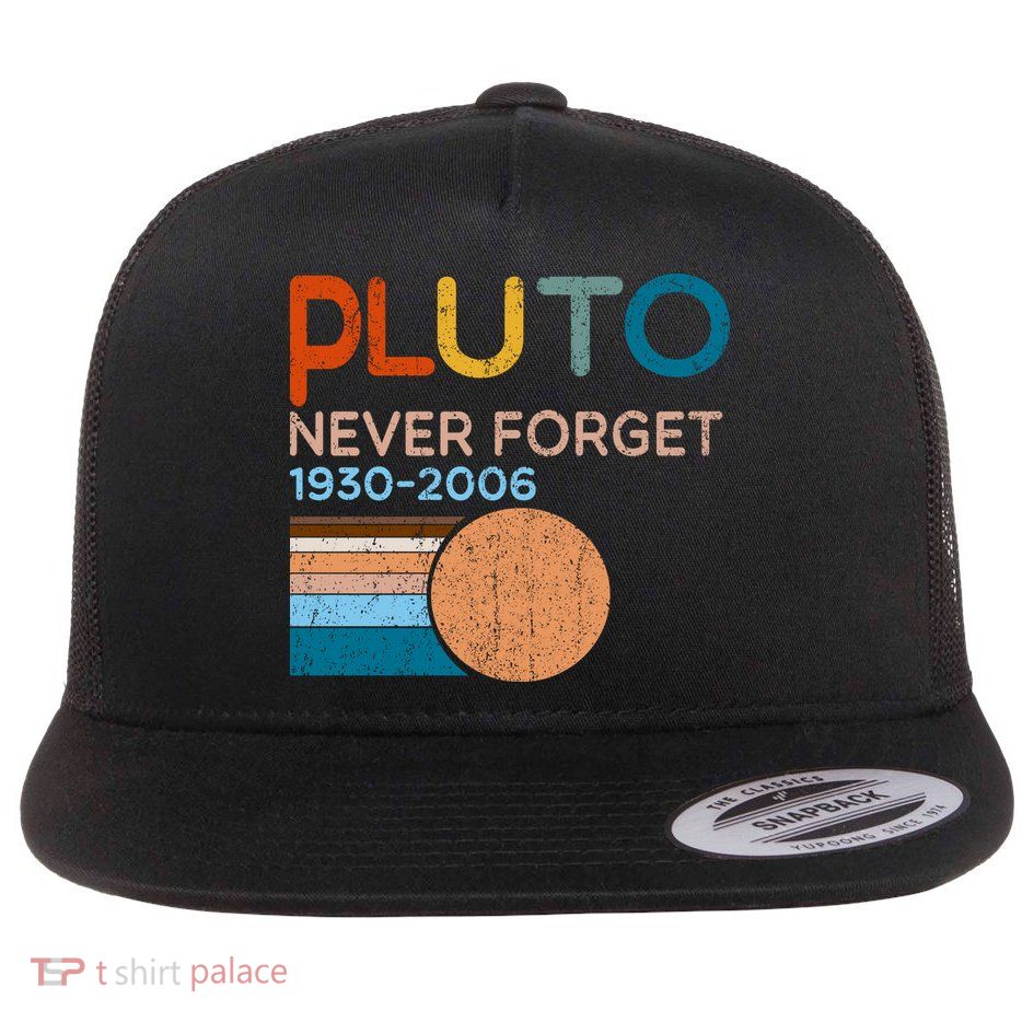Pluto Never Forget 1930 2006 Flatbill Hat