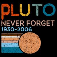 Pluto Never Forget 1930 2006 16 in Basic Backpack