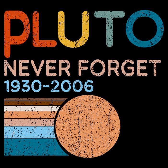 Pluto Never Forget 1930 2006 16 in Basic Backpack