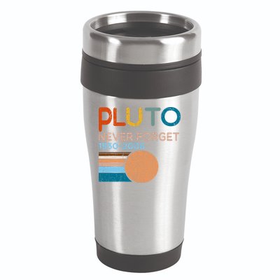 Pluto Never Forget 1930 2006 16oz Travel Tumbler