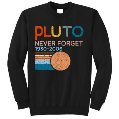 Pluto Never Forget 1930 2006 Tall Sweatshirt