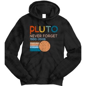 Pluto Never Forget 1930 2006 Tie Dye Hoodie