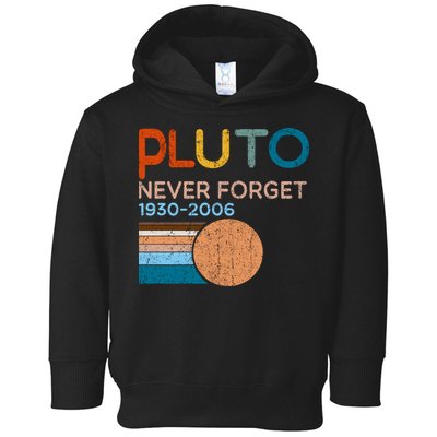 Pluto Never Forget 1930 2006 Toddler Hoodie